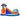 Inflatable Bouncy House with Slide and Splash Pool without Blower