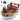 Inflatable Pirate Ship Playhouse with Built-in Motor and Inflatable Toy Sword-Brown
