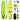Inflatable Stand up Paddle Board iSUP Board Accessories with 3 Fins-L