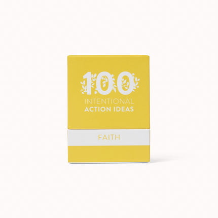 Intentional Action Card Deck | Faith by Cultivate