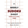 Bp's Weekly Sudoku Digest - Difficulty Hard - Week 30, 2023