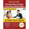 Florida Real Estate Exam Prep 2025-2026: 5 Practice Tests and Study Guide Book for the FL Sales Associate License [Audiobook Access]