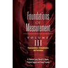 Foundations of Measurement Volume III: Representation, Axiomatization, and Invariance Volume 3