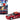 2000 Ford Mustang "Miss Scarlet" Red with Graphics with Poker Chip (Collector Token) "Modern Clue" "Pop Culture" 2022 Release 1 1/64 Diecast Model Car by Johnny Lightning