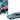 1986 Ford Mustang SVO Light Regatta Blue Metallic with Black Stripes "Classic Gold Collection" Series Limited Edition to 12768 pieces Worldwide 1/64 Diecast Model Car by Johnny Lightning