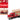 1999 International Cargo Truck Red with Graphics "Scrabble" "Pop Culture" 2022 Release 2 1/64 Diecast Model Car by Johnny Lightning