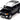 2007 Toyota FJ Cruiser Black Diamond with White Top and Roofrack "Classic Gold Collection" Series Limited Edition 1/64 Diecast Model Car by Johnny Lightning