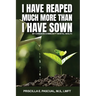 I Have Reaped Much More Than I Have Sown: My Career in Community Mental Health