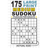175 Large Print Medium Sudoku Puzzles for Adults: Only One Puzzle Per Page! (Pocket 6"x9" Size)