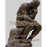 Great Philosophers in Large Print Cryptograms