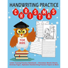 Handwriting Practice For Kids: Letter Tracing Practice Notebook - Christmas Words Sheets, Activity Pages, Alphabet Handwriting Practice Papers & More