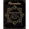 ramadan journal and planner: ramadan daily planner reflection,30 days prayer fasting gratitude and kindness calendar of good deed and challenge
