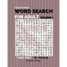 Enjoy The Game Word Search For Adult Volume 1 Large Print 50 Puzzles: Word Search For Adult Volume 1 Puzzles Books