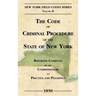 The Code of Criminal Procedure of the State of New York