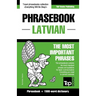 English-Latvian phrasebook & 1500-word dictionary