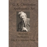 Chesterton Apologetics Set - Heretics, Orthodoxy, and The Everlasting Man