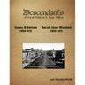 Descendants of Sarah Watson