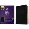 NKJV Life Application Study Bible, Third Edition, Large Print (Bonded Leather, Black, Indexed, Red Letter)