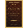 The Role of the Rabbi: What Was, What Is and What Shall the Rabbi Be?