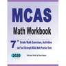 MCAS Math Workbook: 7th Grade Math Exercises, Activities, and Two Full-Length MCAS Math Practice Tests