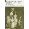 Women's History, Britain 1700-1850: An Introduction
