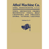 Athol Machine Co. Vises, Grindstone Frames, Machinists' Tools, Meat Choppers and Presses, Animal Tethers, Castings: Catalogue No. 31