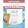 Letter Tracing for Kids Jack Trace my Name Workbook: Tracing Books for Kids ages 3 - 5 Pre-K & Kindergarten Practice Workbook