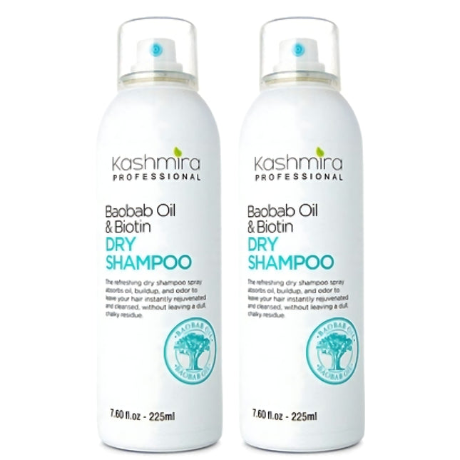 Baobab Oil & Biotin Professional Refreshing Dry Shampoo - 2-Pack