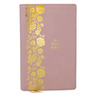 KJV Personal Size Large Print End-Of-Verse Reference Bible, Pink Leathersoft, Red Letter, Comfort Print (Thumb Indexed)