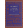 The Spirit of Classical Canon Law