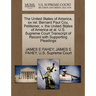 The United States of America, Ex Rel. Bernard Paul Coy, Petitioner, V. the United States of America et al. U.S. Supreme Court Transcript of Record wit