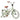 Kids Bike with Adjustable Handlebar and Saddle Green-16 Inches