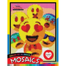 Funny Emoji Mosaic: Pixel Adults Coloring Books Color by Number