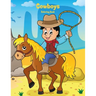 Cowboys Coloring Book 1