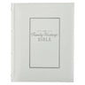 NLT Family Heritage Bible, Large Print Family Devotional Bible for Study, New Living Translation Holy Bible Faux Leather Hardcover, Additional Interac