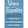 Voice and Equality: Civic Voluntarism in American Politics