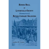 Honor Roll of Litchfield County, Connecticut Revolutionary Soldiers