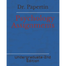 Psychology Assignments: Undergraduate