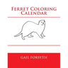Ferret Coloring Calendar
