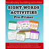 Sight Words Pre-primer vocabulary building activities: Education resources by Bounce Learning Kids