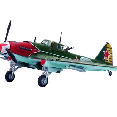 Ilyushin IL-2M3 Sturmovik Aircraft Green "Double Hero of the Soviet Union Nelson Stepanyan" Soviet Air Force 1/72 Diecast Model Airplane by Legion