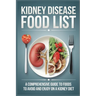Kidney Disease Food List