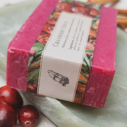 Cranberry Spice Soap Bar by Ash & Rose