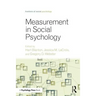 Measurement in Social Psychology