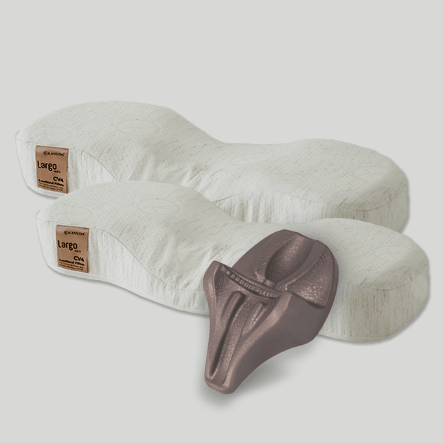 Largo Pillow Double Set: Two Largo Pillows + Kanuda Head Nap by KANUDA USA