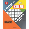 1,000 + Big killer sudoku 6x6: Logic puzzles medium levels