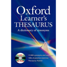 Oxford Learner's Thesaurus [With CDROM]