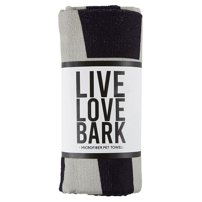 Live Love Bark Microfiber Pet Towel | 56"x 28" by The Bullish Store