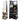 64 Inches Lockable Jewelry Cabinet Armoire with Built-in Makeup Mirror-Black
