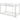 Low Profile Twin Over Twin Metal Bunk Bed with Full-length Guardrails-White
